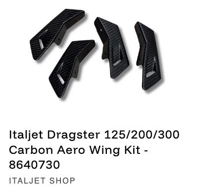 Carbon Aero Wing Kit